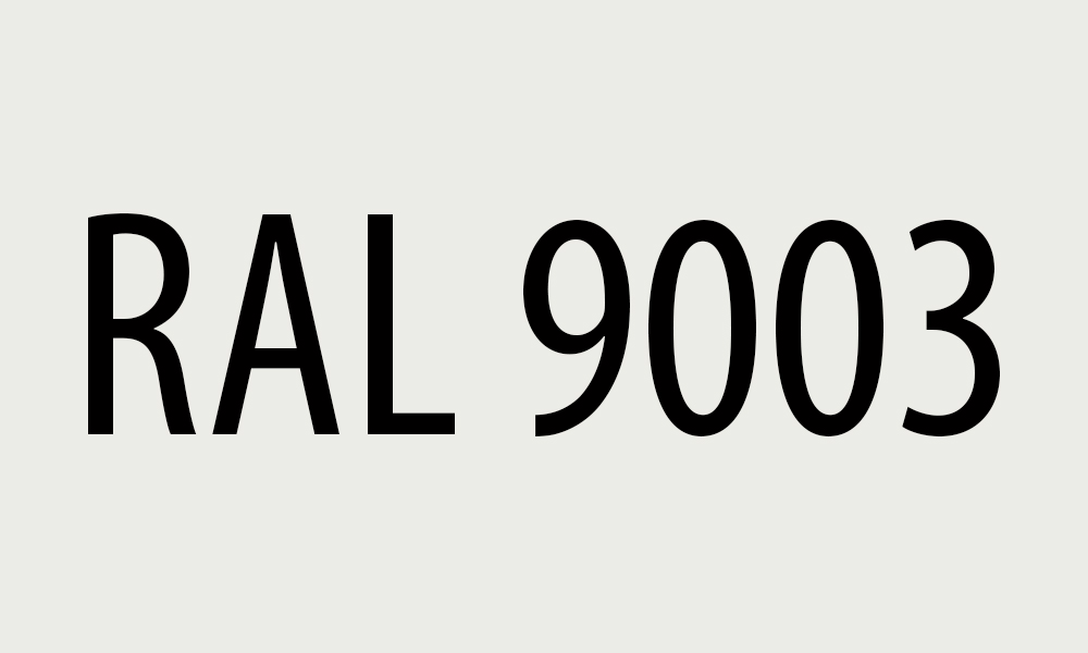 RAL 9003 Signalweiß