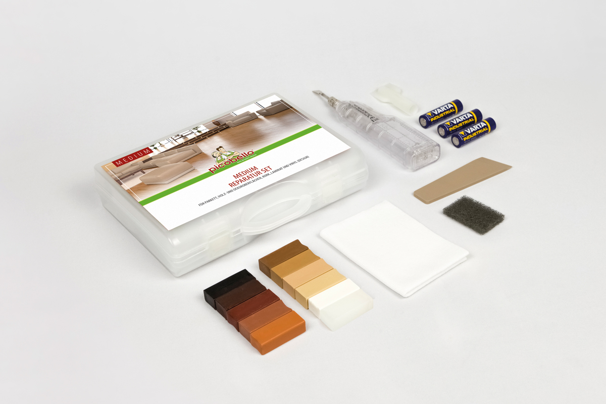 Picobello MEDIUM Repair Set (for wood/decor surfaces) Picobello MEDIUM Repair Set (for wood/decor surfaces)