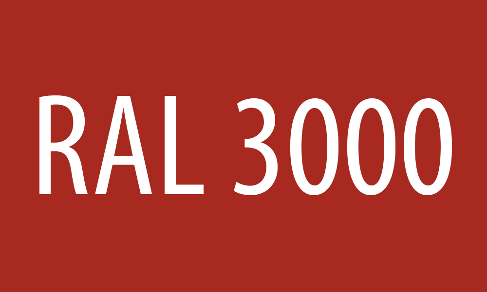 RAL 3000 Feuerrot